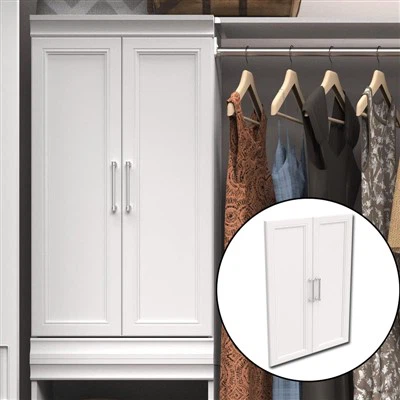 Дървен 2-комплект врати за гардероб